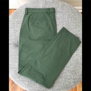 Men’s Lightweight Chino, Moss Green, Worn 1x 36/30